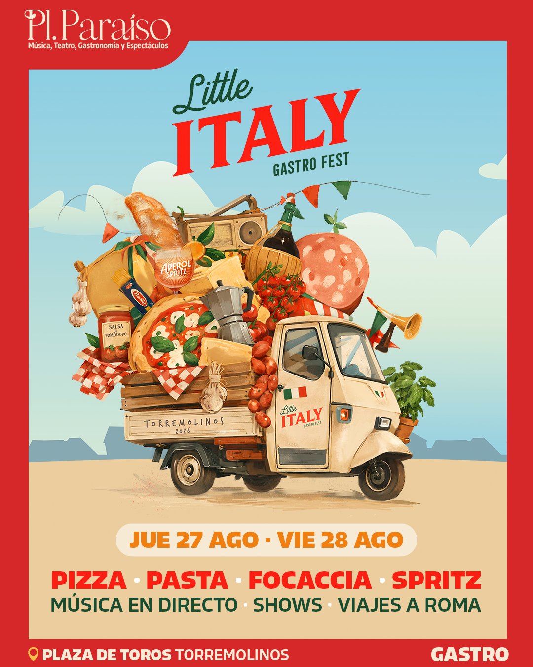 Little Italy Gastrofest, festival de comida italiana.